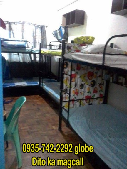Male Apartment Dorm Unit 4 Bedspace KATIPUNAN Ateneo UP P4900 ALLIN AIRCON 09357422292 photo